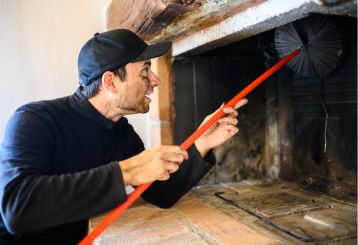 Efficient fireplace cleaning service by Air Duct Cleaning Agoura Hills.